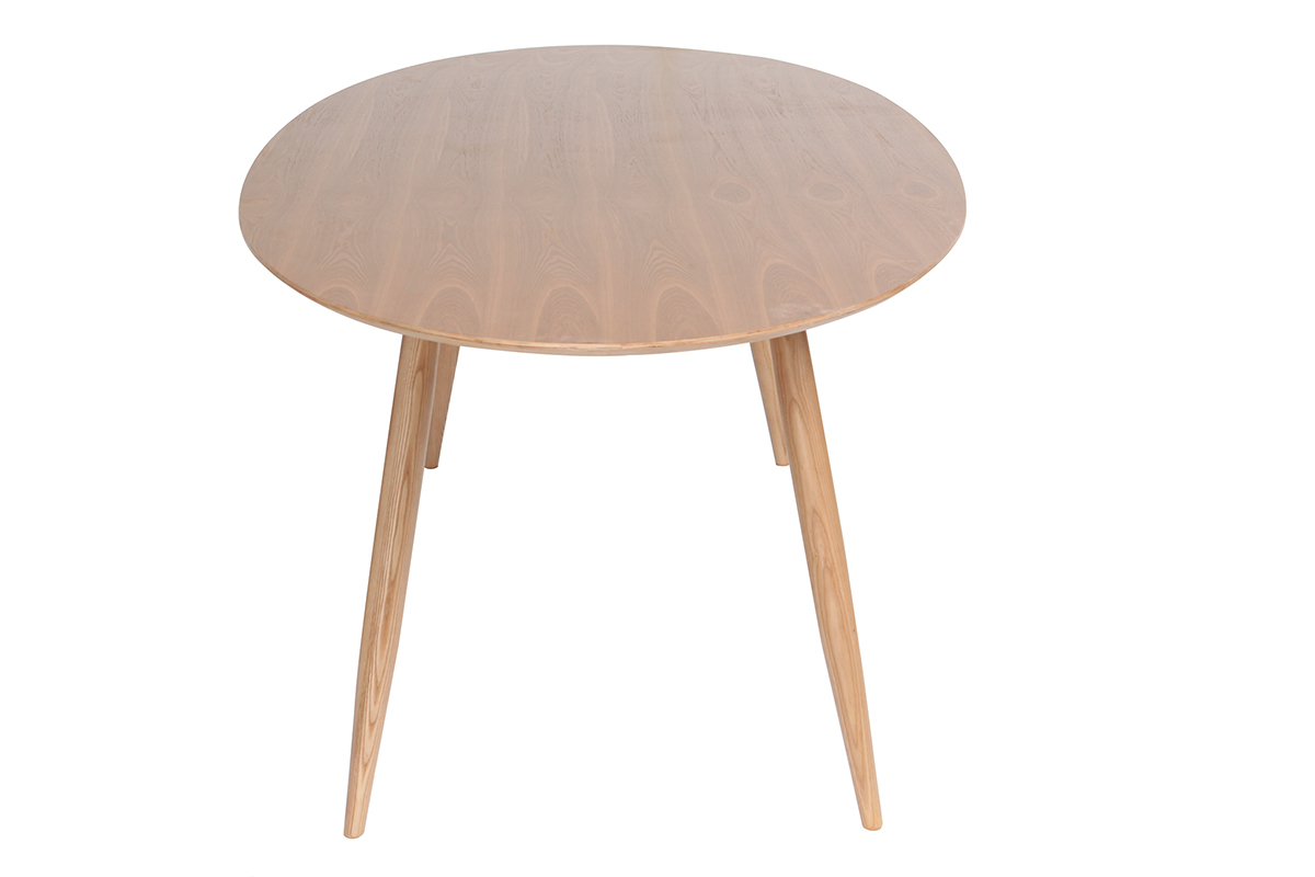 Table � manger ovale fr�ne naturel L200 cm BALTIK