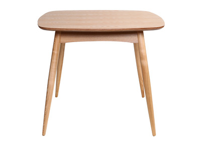 Table à manger scandinave carrée frêne naturel L90 cm BALTIK