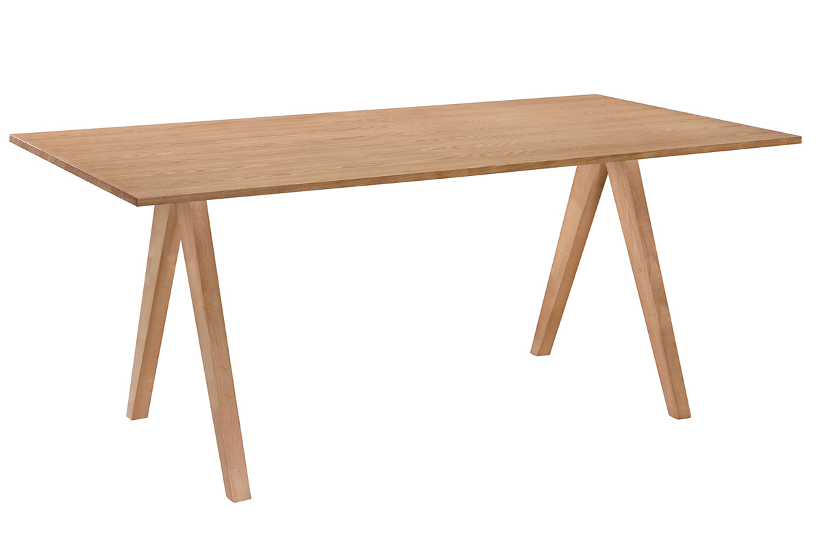 Table � manger scandinave ch�ne L180 cm DANA