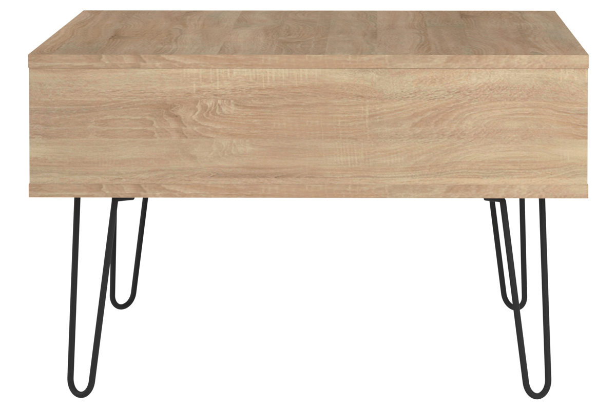 Table basse bois et m�tal LUMY