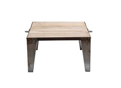Table basse carr&eacute;e INDUSTRIA