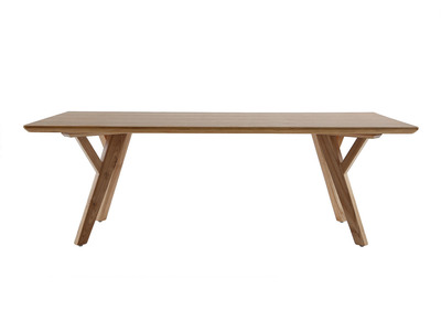 Table basse design 120 cm fr&ecirc;ne KYOTO