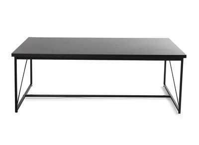 Table basse design gris et noir WALT
