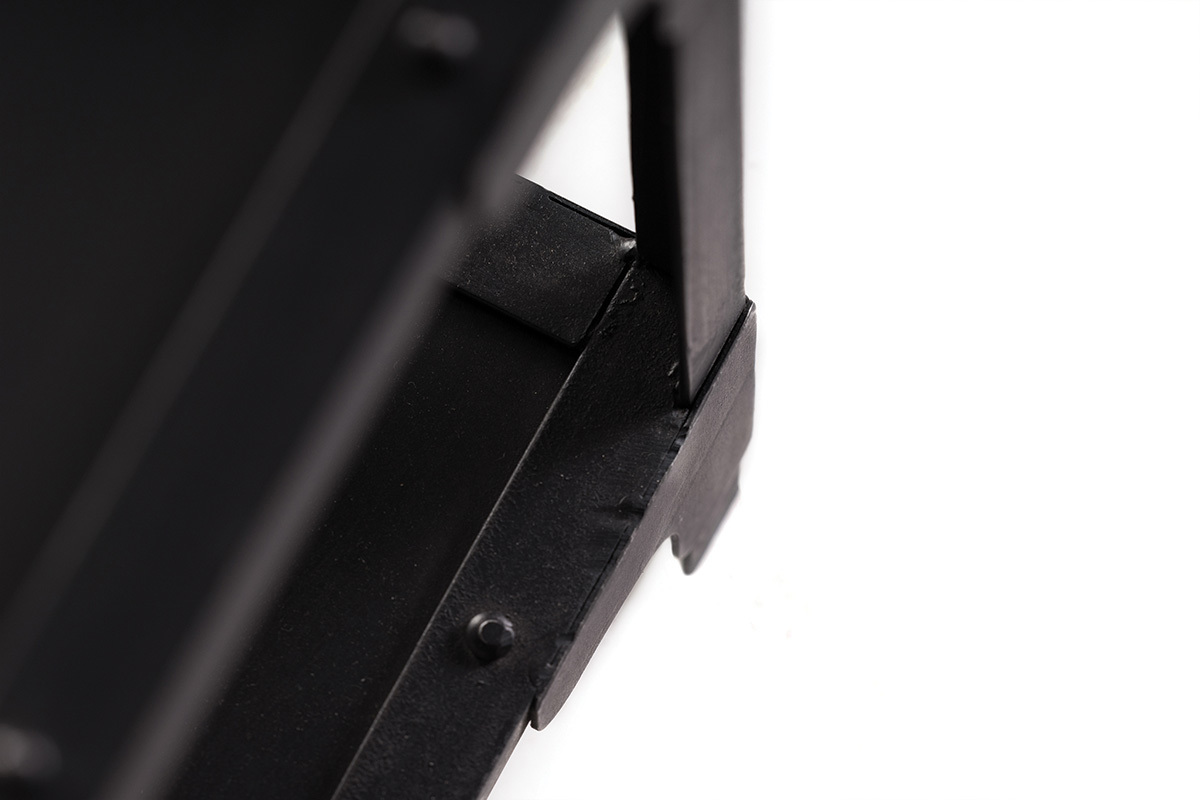 Table basse design m�tal noir L120 cm FACTORY