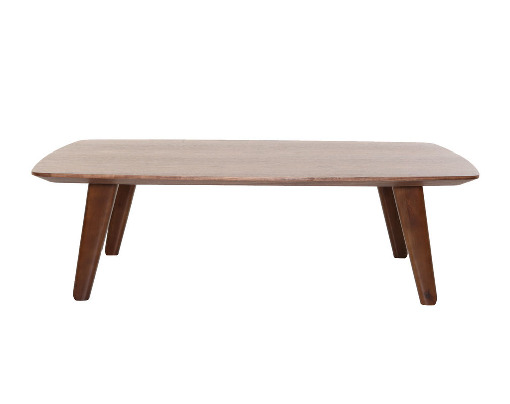 Table basse design noyer FIFTIES - Table basse design noyer FIFTIES