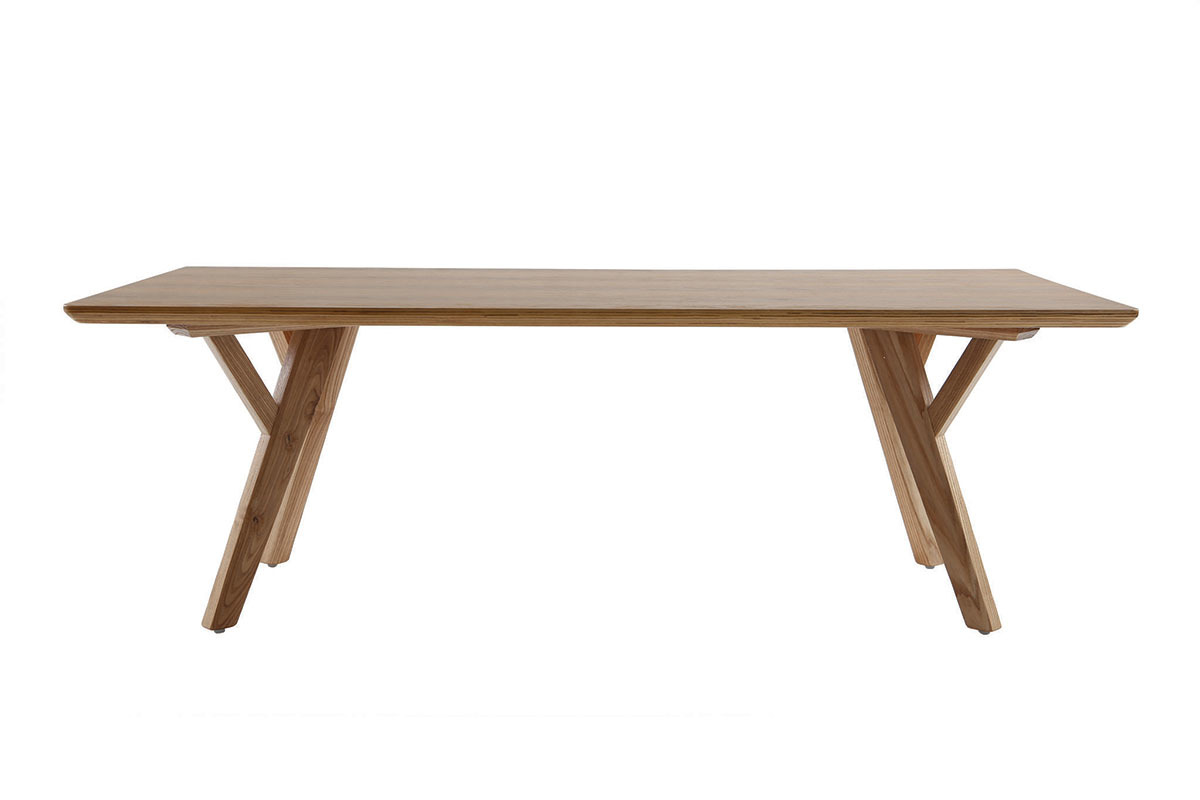 Table basse scandinave fr�ne L120 cm KYOTO