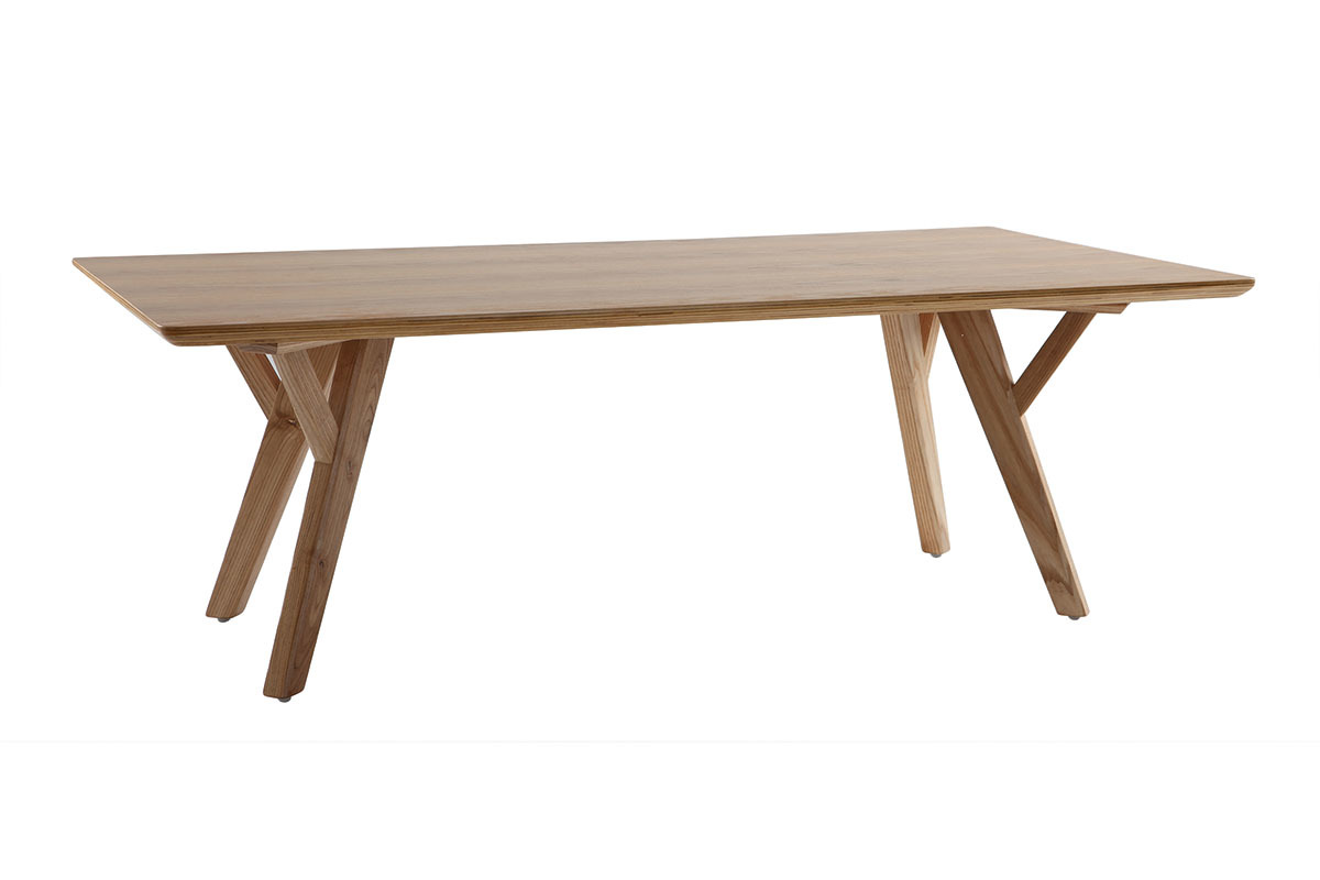 Table basse scandinave fr�ne L120 cm KYOTO