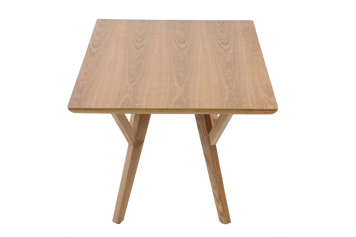 Table basse scandinave fr�ne L120 cm KYOTO