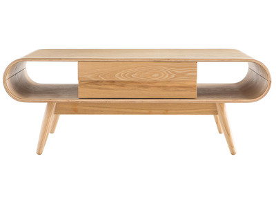 Table basse scandinave fr&ecirc;ne naturel BALTIK