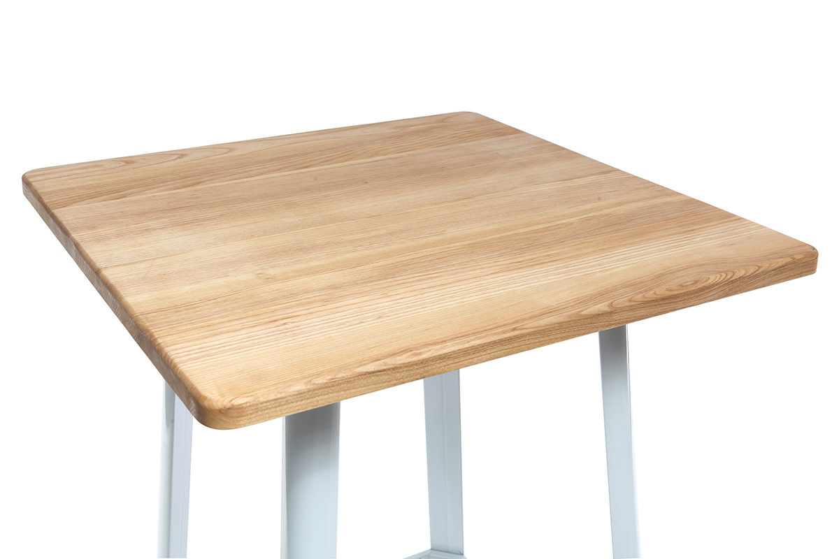 Table de bar design blanche JONES