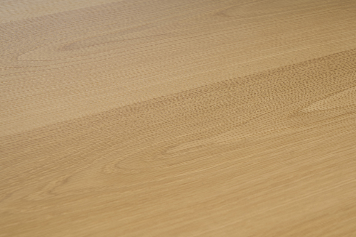 Table extensible avec rallonges int�gr�es en bois clair ch�ne L170-230 cm SYLVA
