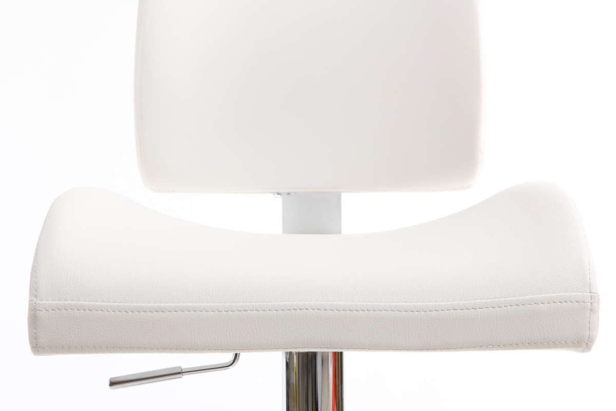 Tabouret de bar design blanc CERES