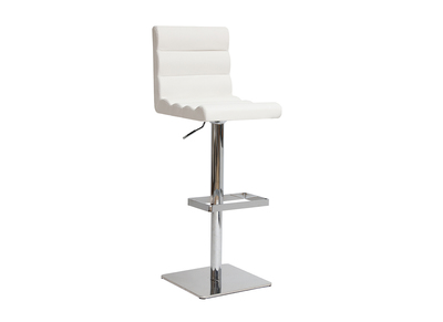 Tabouret de bar design blanc COLOMBUS