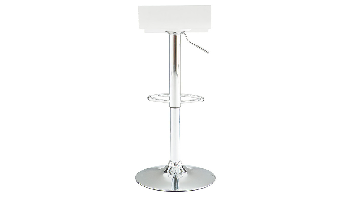 Tabouret de bar design blanc SURF V2