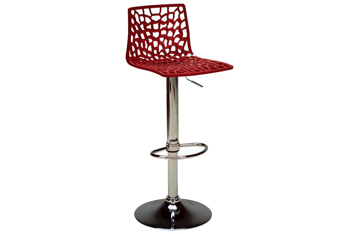 Tabouret de bar design bordeaux ATRAX