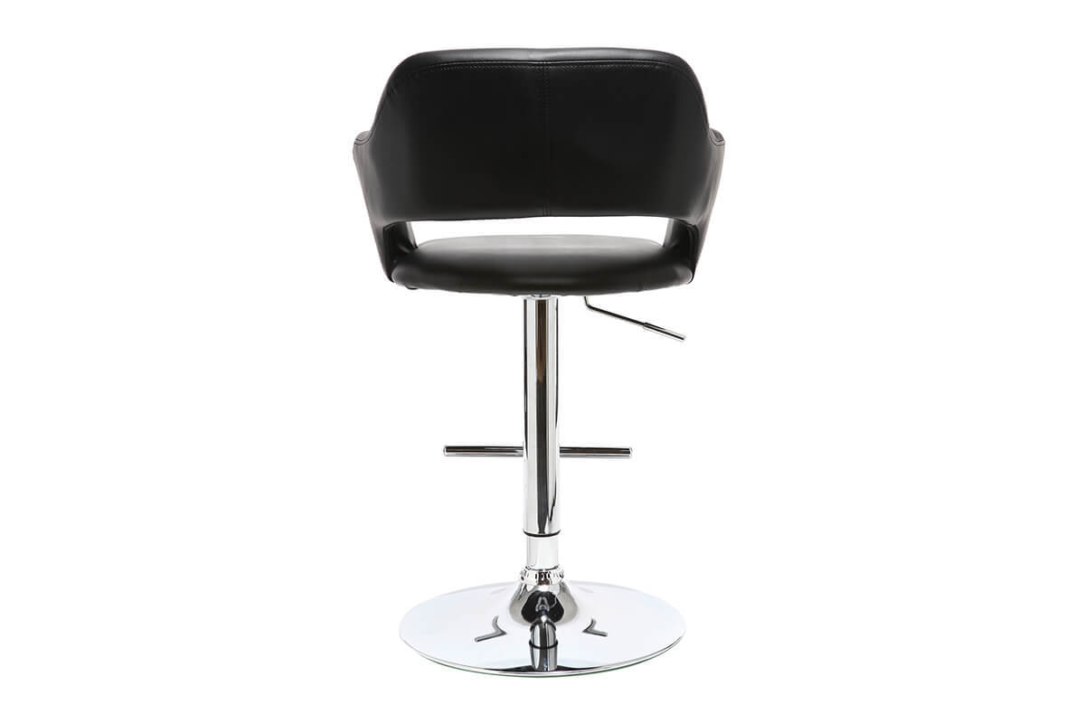 Tabouret de bar design noir JESSY