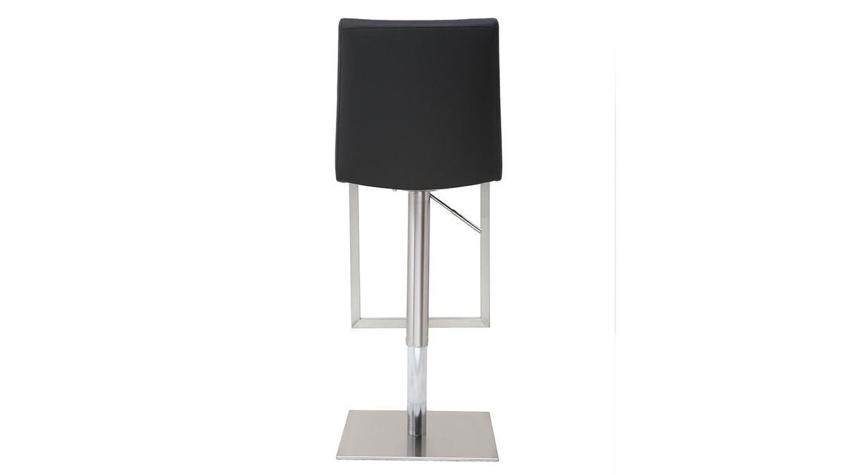 Tabouret de bar design noir KYLE