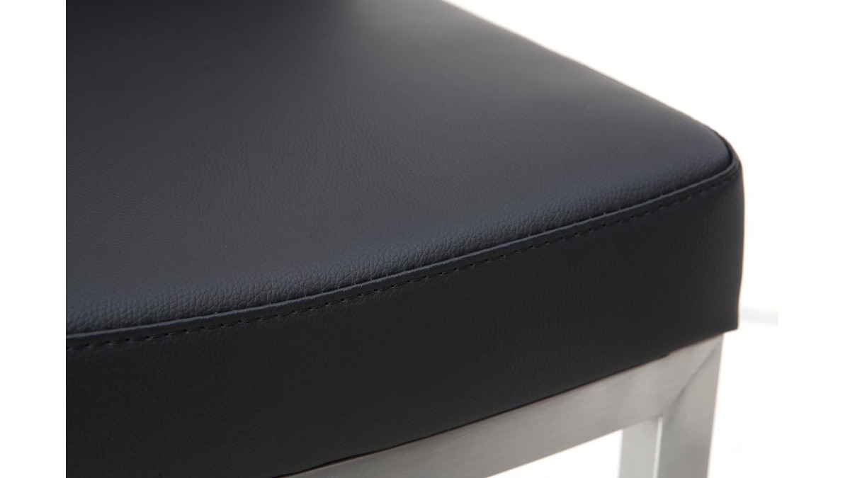 Tabouret de bar design noir KYLE