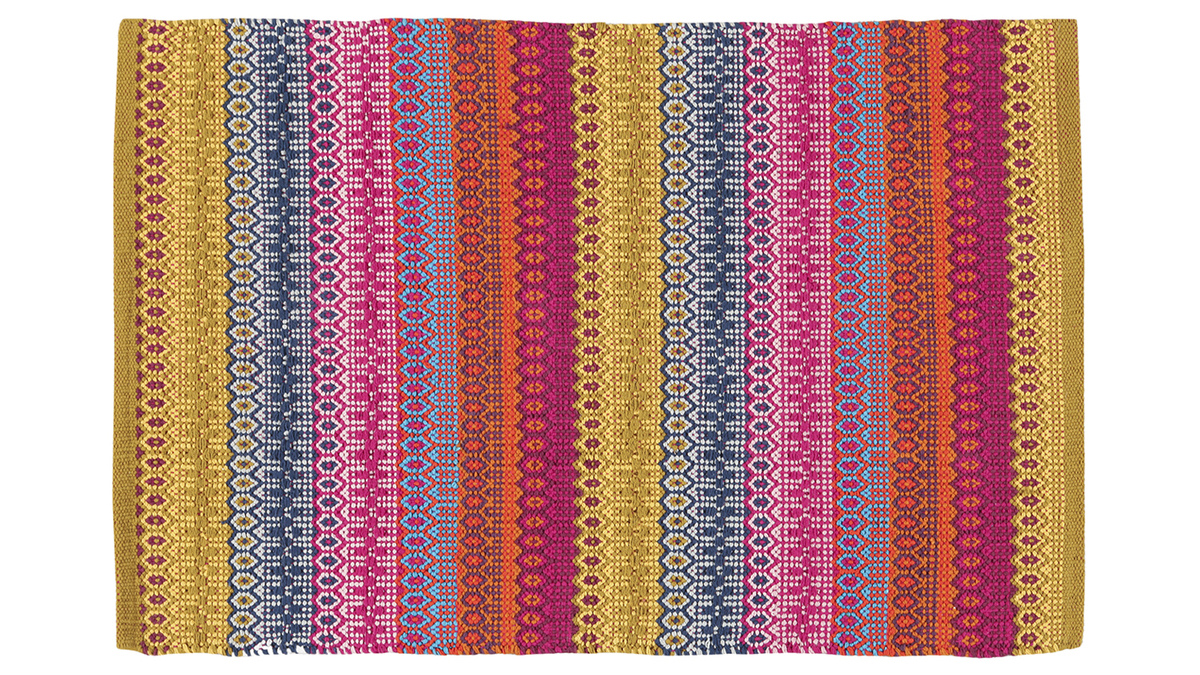 Tapis  motifs multicolore 140 x 200 cm SENEGAL