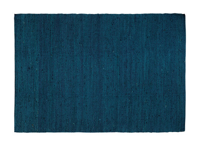 Tapis bleu jute 170x240 cm GUNNY