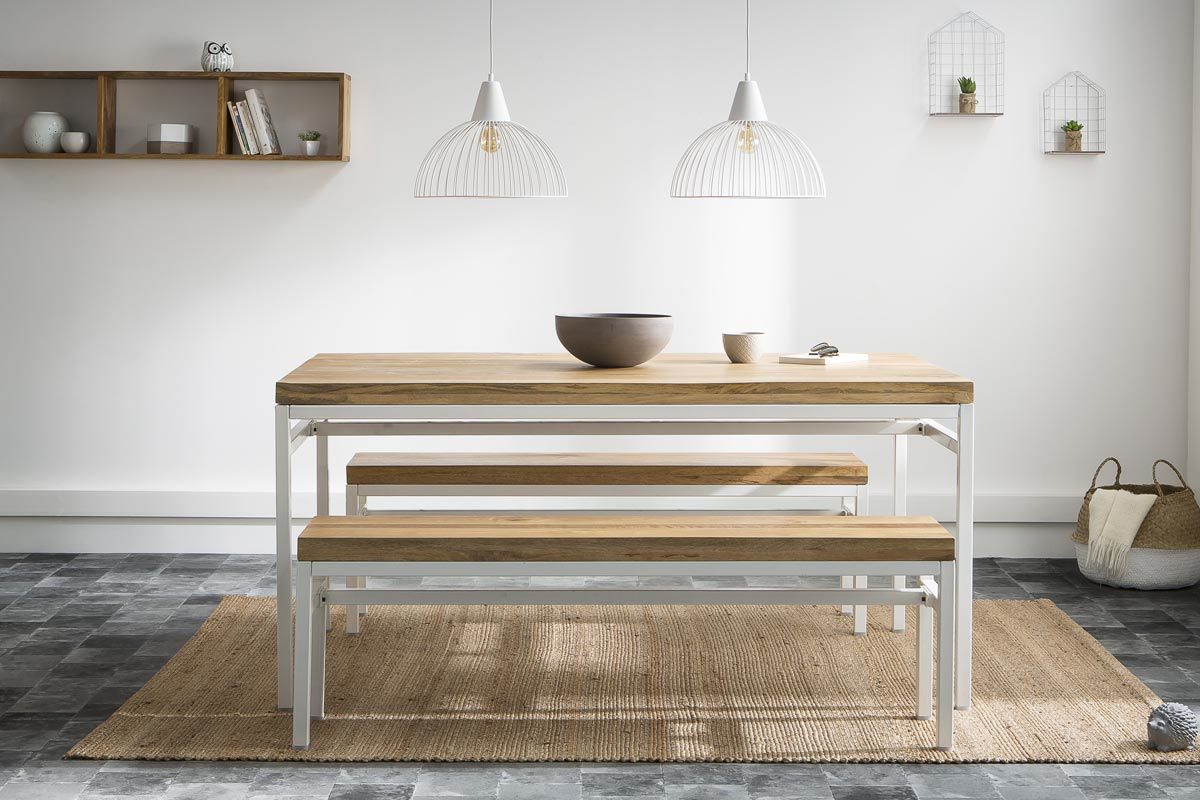 Tapis coloris naturel jute 140x200cm GUNNY