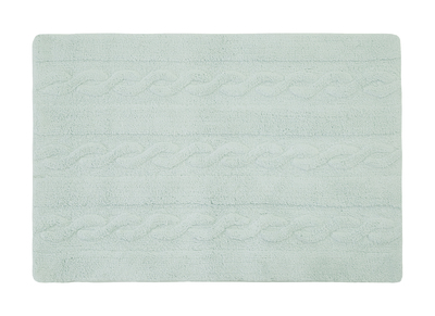 Tapis coton 120x160cm menthe INES