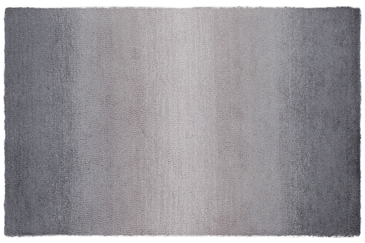 Tapis d�grad� gris 160 x 230 cm SHADE