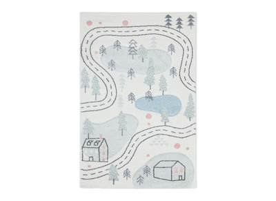 Tapis enfant motif route 100 x 150 cm NINO