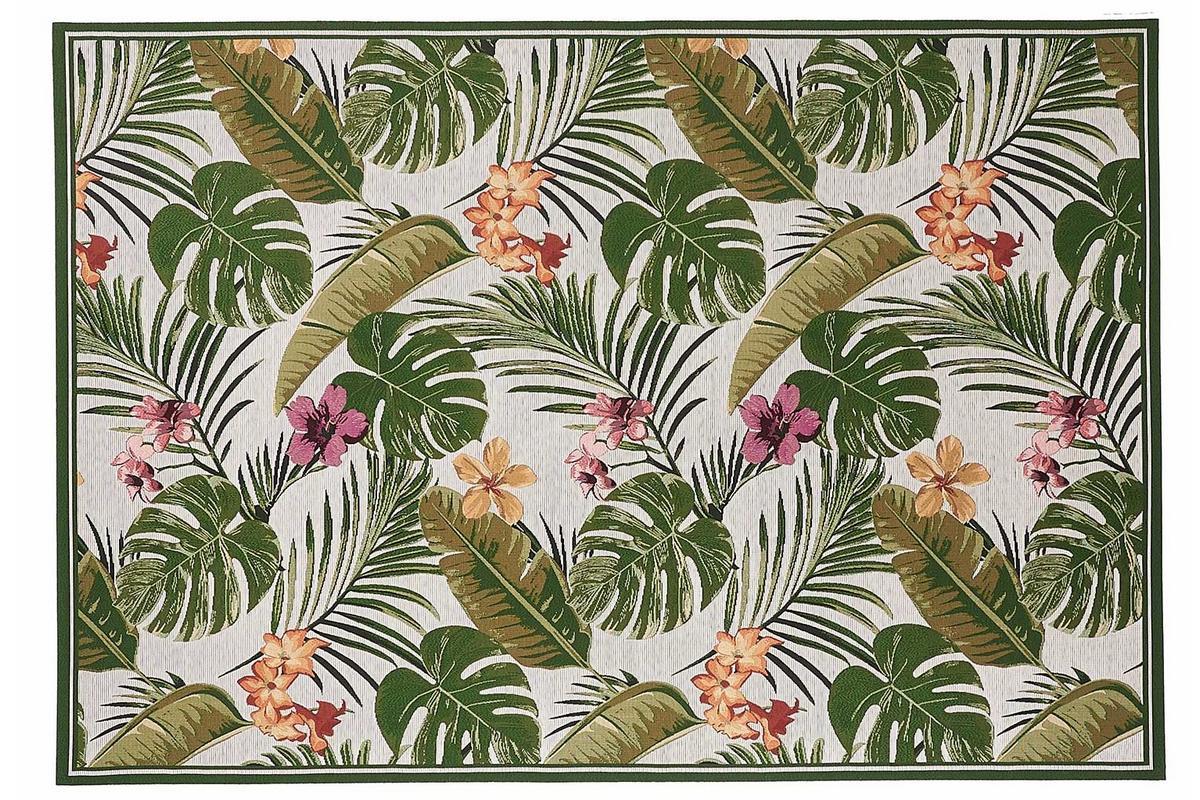 Tapis int�rieur ext�rieur � motifs multicolore 160 x 230 cm TAHIA