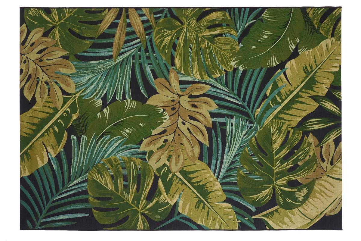 Tapis intrieur extrieur camaeu de verts 160 x 230 cm MANAUS