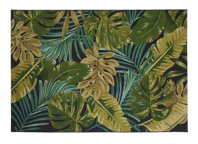Tapis int&eacute;rieur ext&eacute;rieur cama&iuml;eu de verts 160 x 230 cm MANAUS