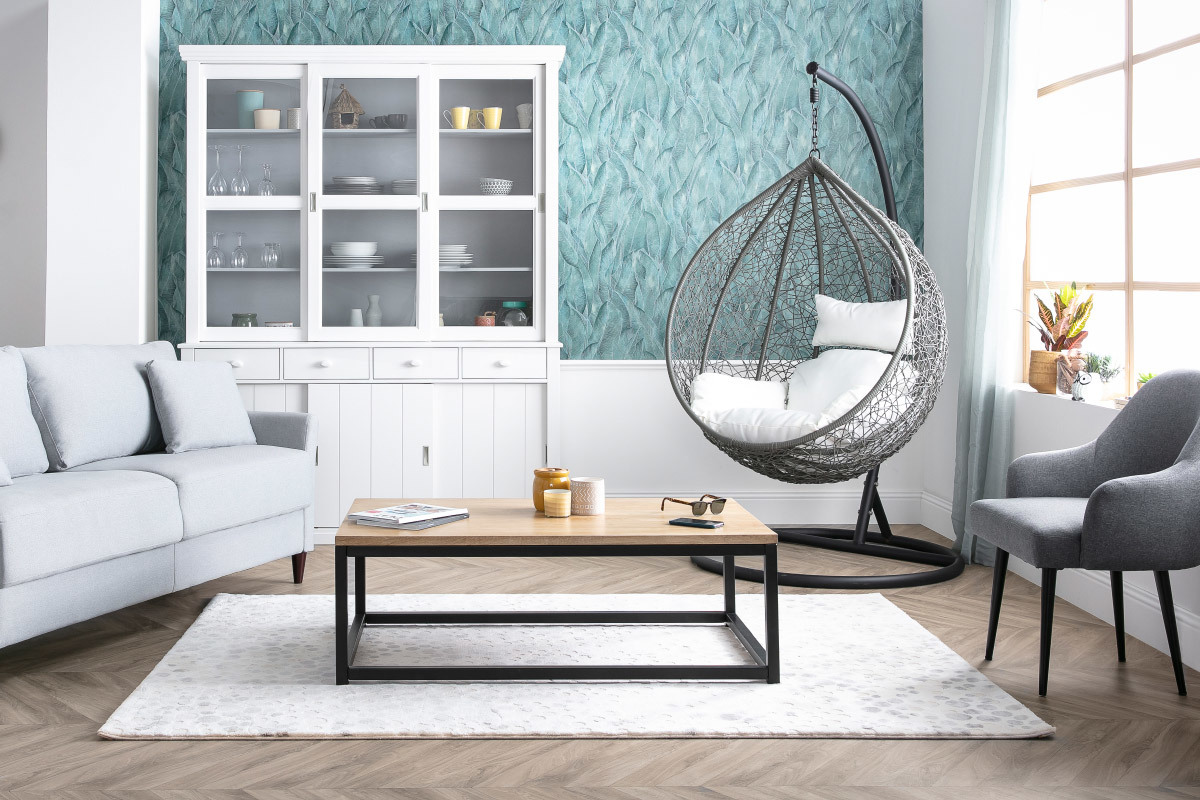 Tapis ivoire � motifs 160 x 230 cm BULLES