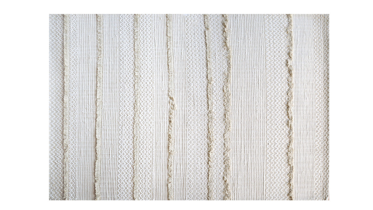 Tapis ivoire coton 120x180 cm HYGGE