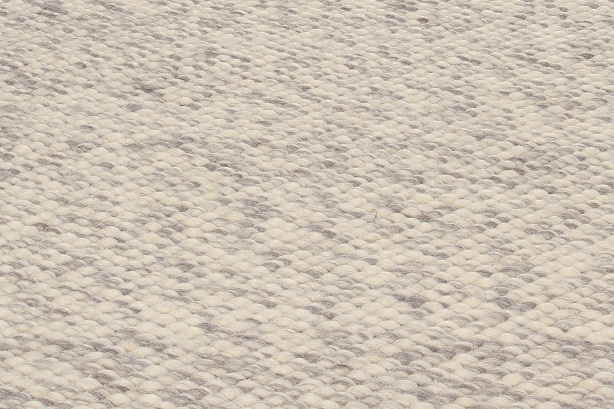 Tapis ivoire en laine 140 x 200 cm WOOL