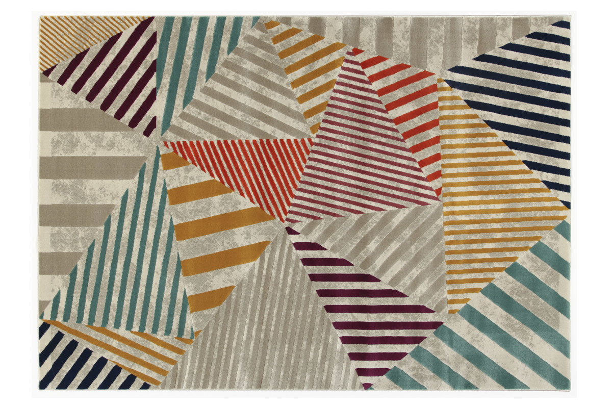 Tapis multicolore 160 x 230 cm TRIANGLE