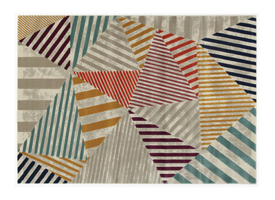 Tapis multicolore 160 x 230 cm TRIANGLE
