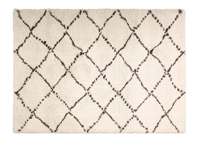 Tapis polypropyl&egrave;ne beige 120x170 BERBERE