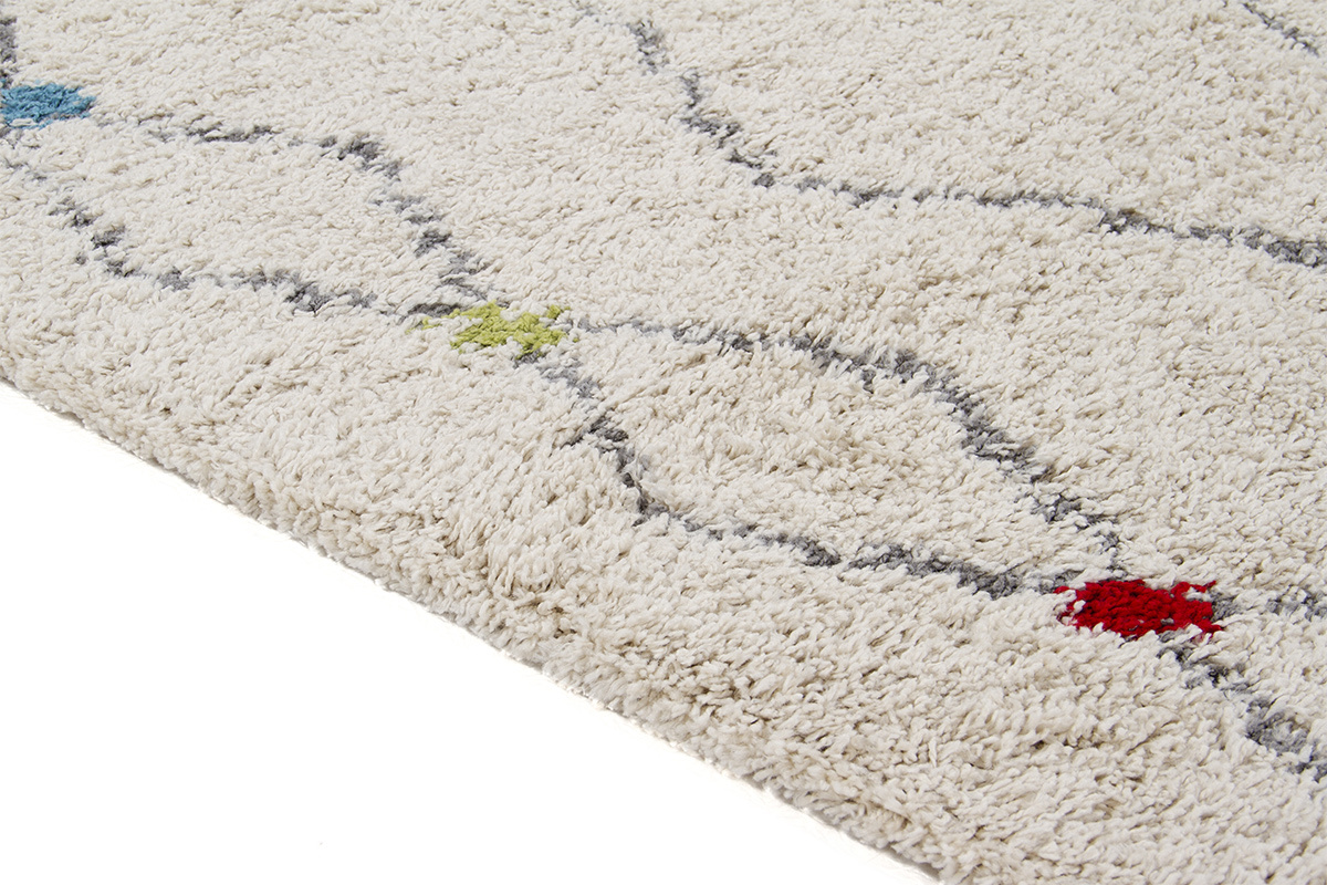 Tapis rectangulaire � motifs losanges 200 x 300 cm LIO