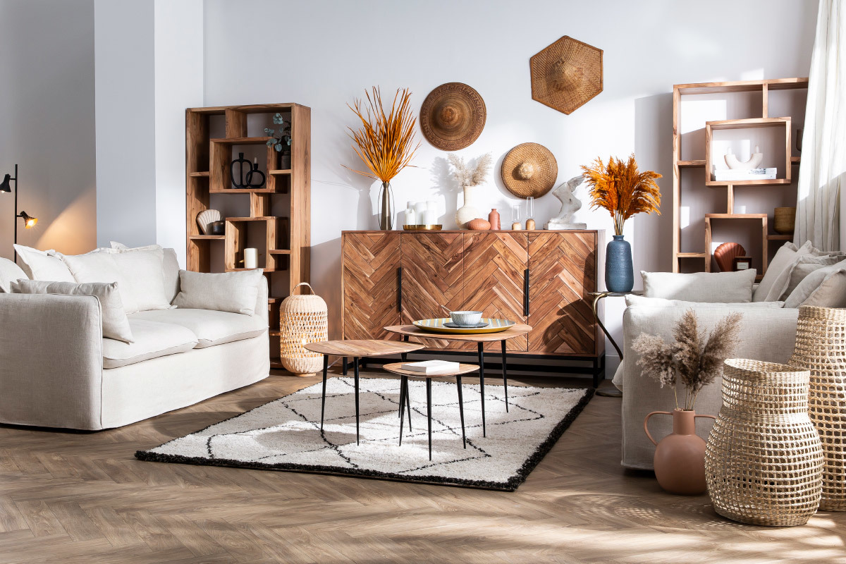 Tapis style berb�re losanges 160 x 230 cm ATLAS