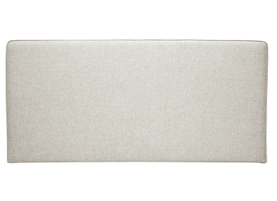 Tête de lit à suspendre en tissu beige L160 cm LILY