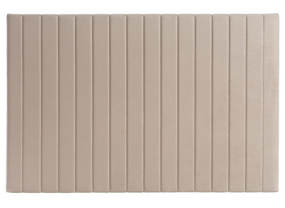 Tête de lit en tissu velours taupe L170 cm NEHA